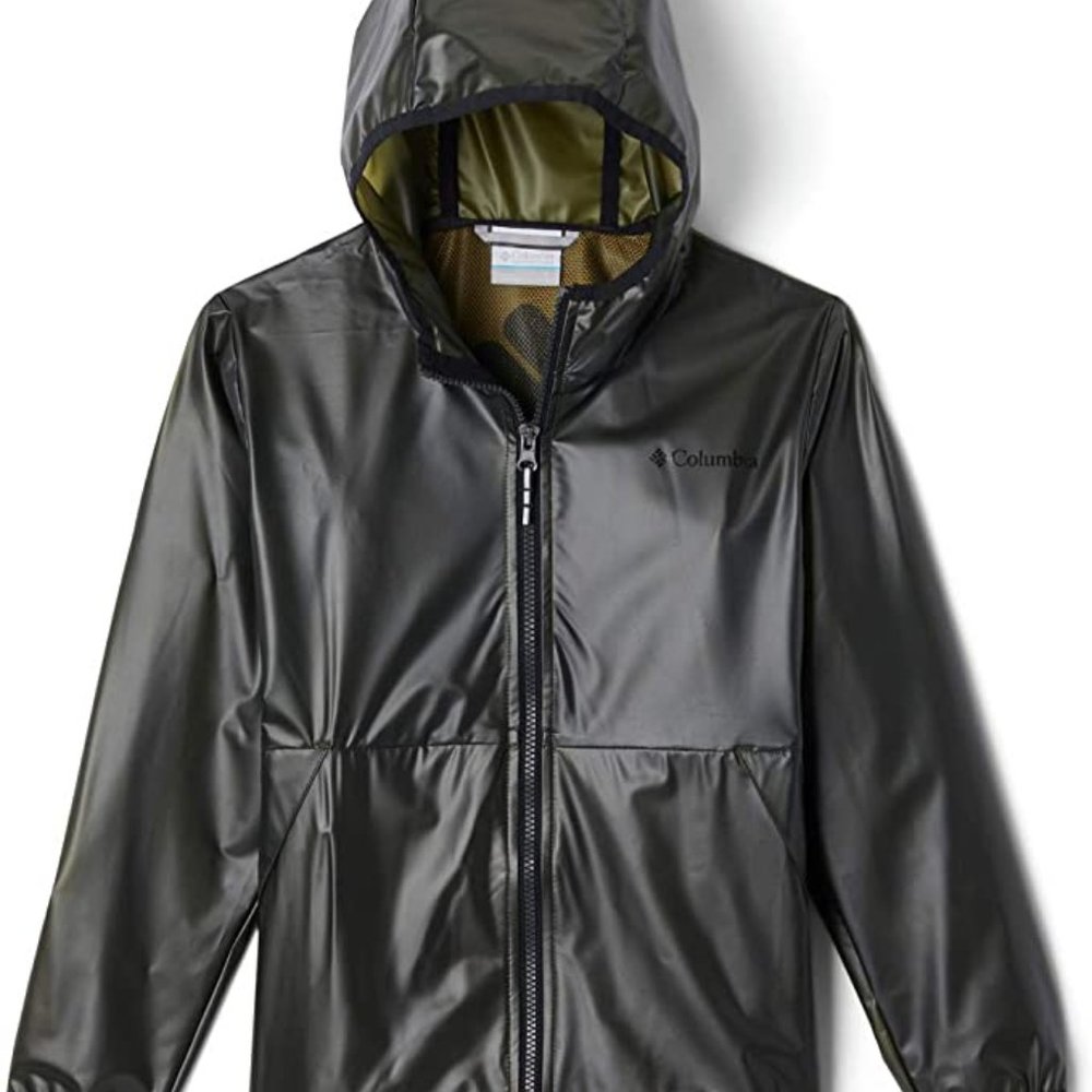 Columbia Waterproof Translucent Trail Rain Slicker